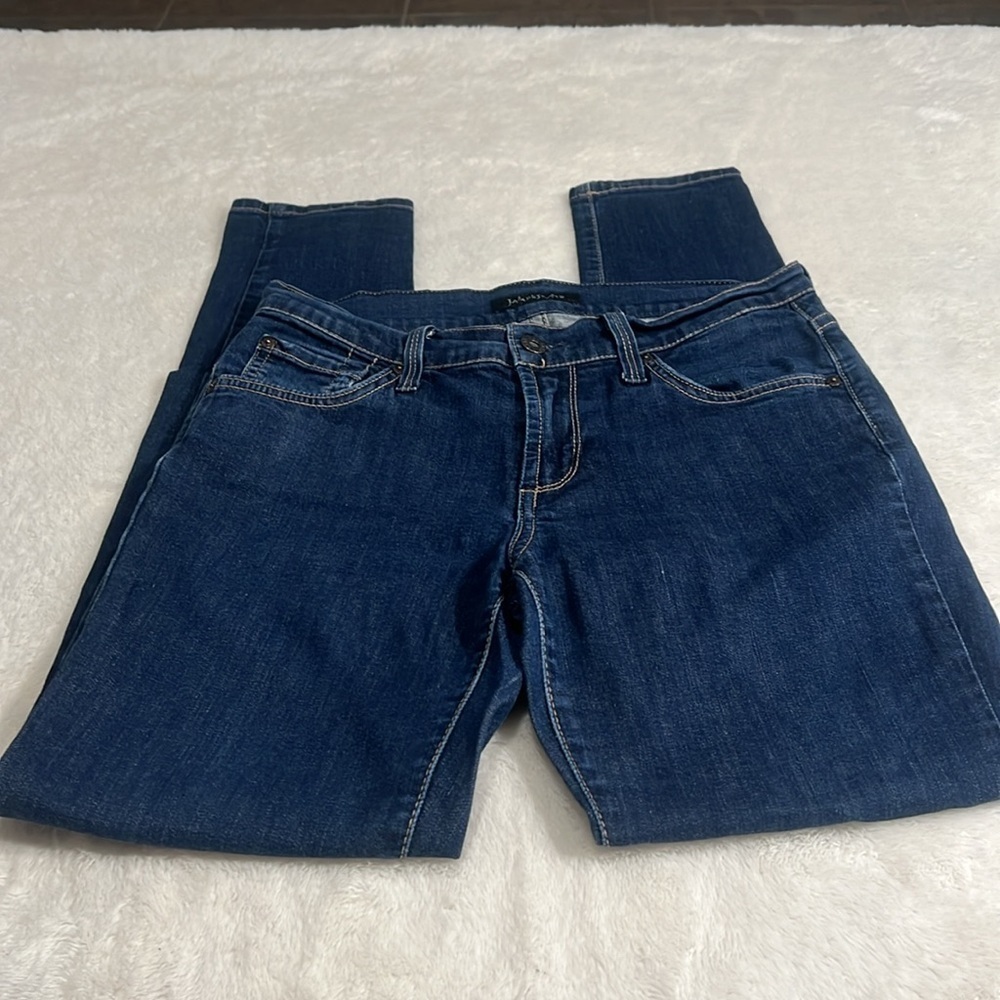 Vintage James Jeans Sz 28 Twiggy Idol Medium Wash Stretchy Skinny Jeans 90’s